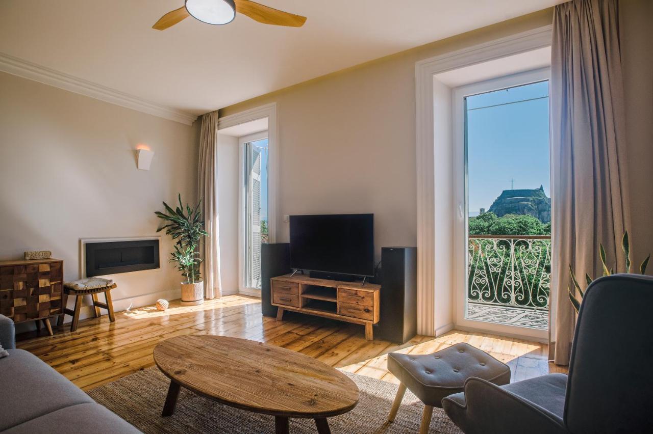 Kouketa Luxury Apartment Corfu  Bagian luar foto